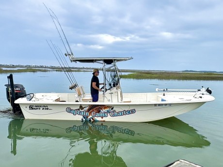 Captain Cam’s 23' Carolina Skiff in Murrells Inlet, South Carolina